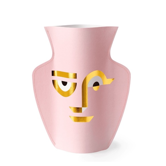 Apollo Paper Flower Vase DOUBLE SIDED - Picture 2 of 3